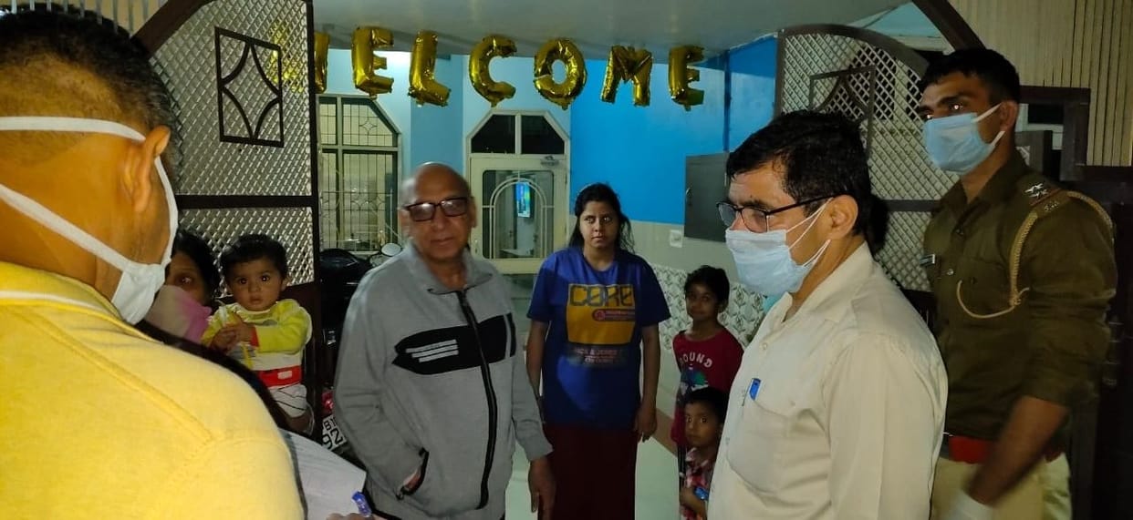information from foreign countries was not given, the health department team arrived as soon as information was received