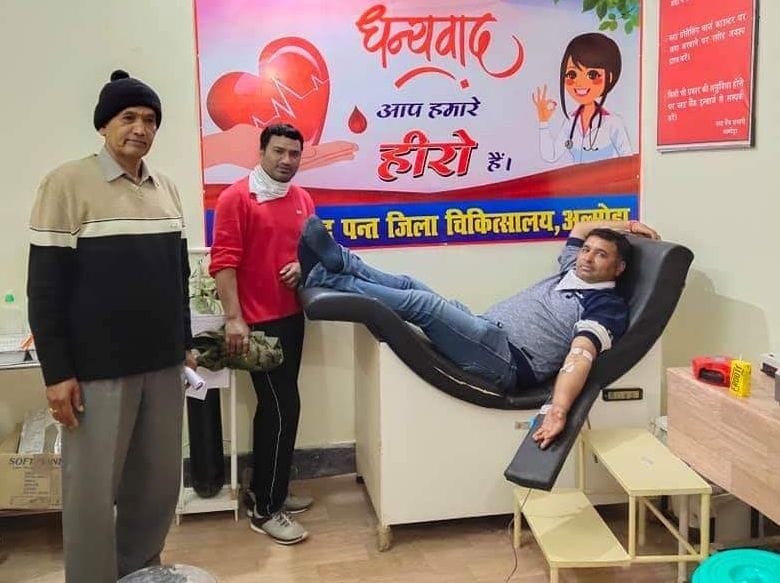 Lockdown: 10 people donated blood in blood bank
