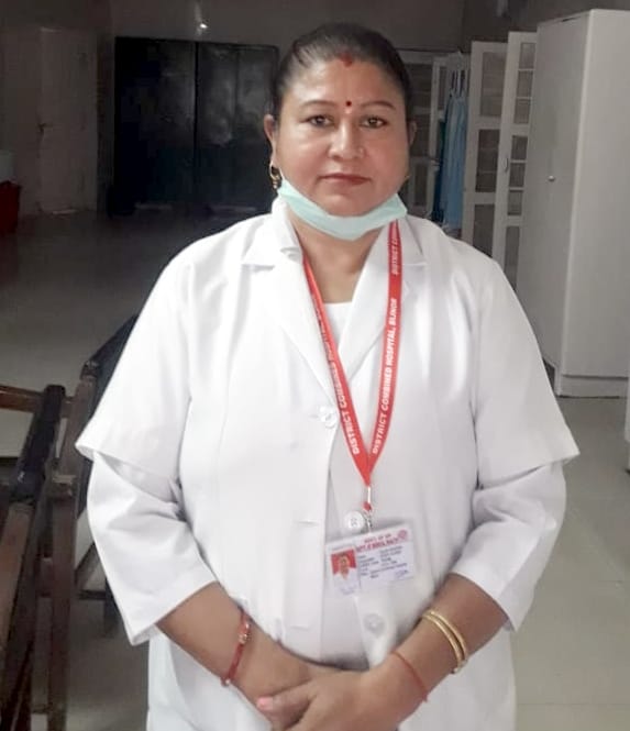 Taking care of the health of others, putting life at risk