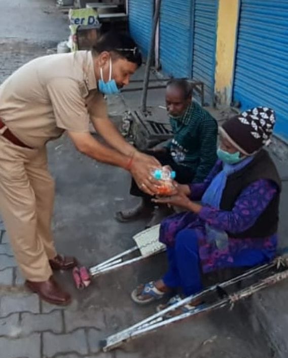 Feed the hungry disabled for two days