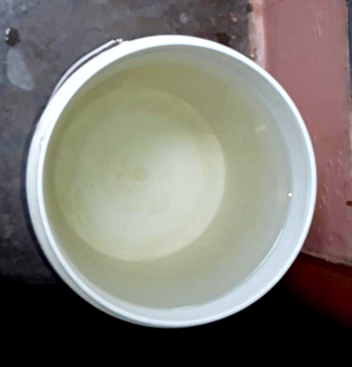 dirty water in rajput colony