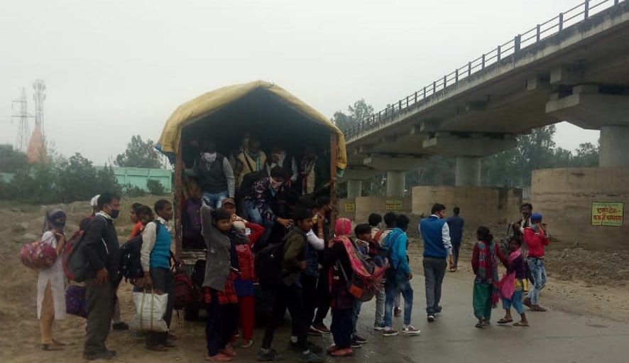 Bareilly youth returning home on foot from Haridwar
