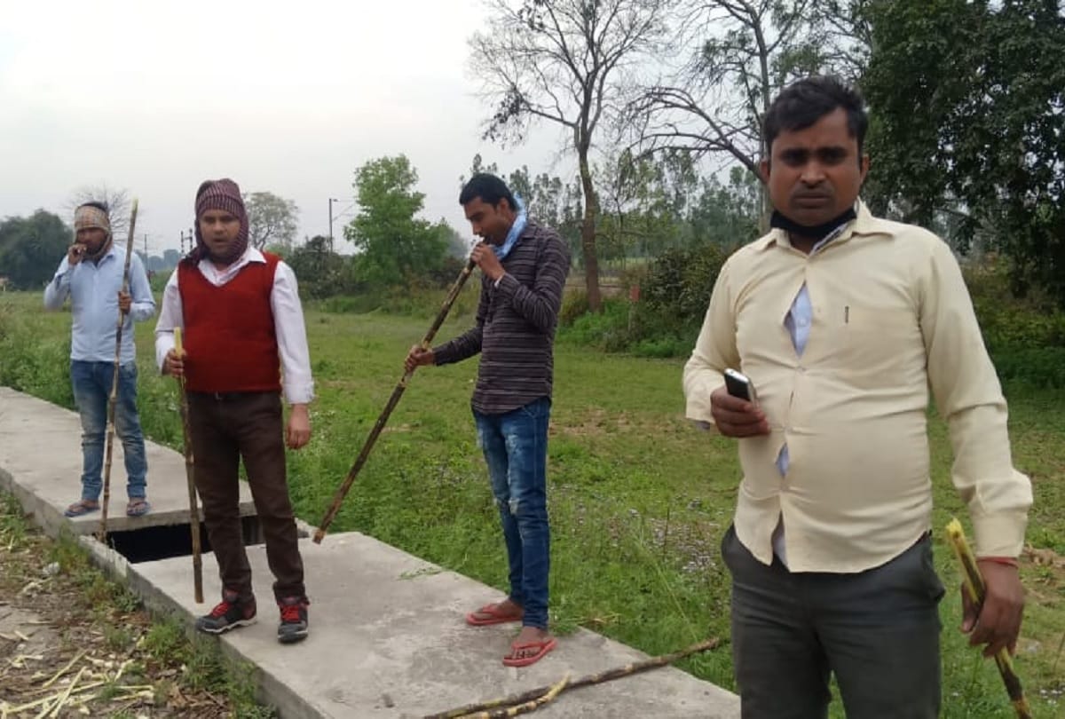 UP lockdown seems effective in lakhimpur kheri roads vacant and labours return home