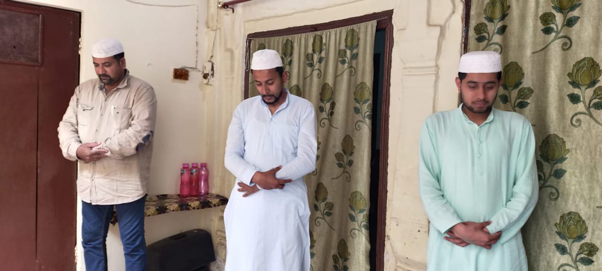 Notices pasted on mosques, prayers in homes