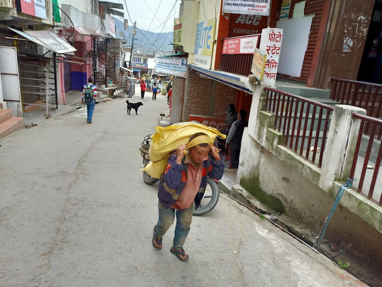Champawat district pass in lockdown