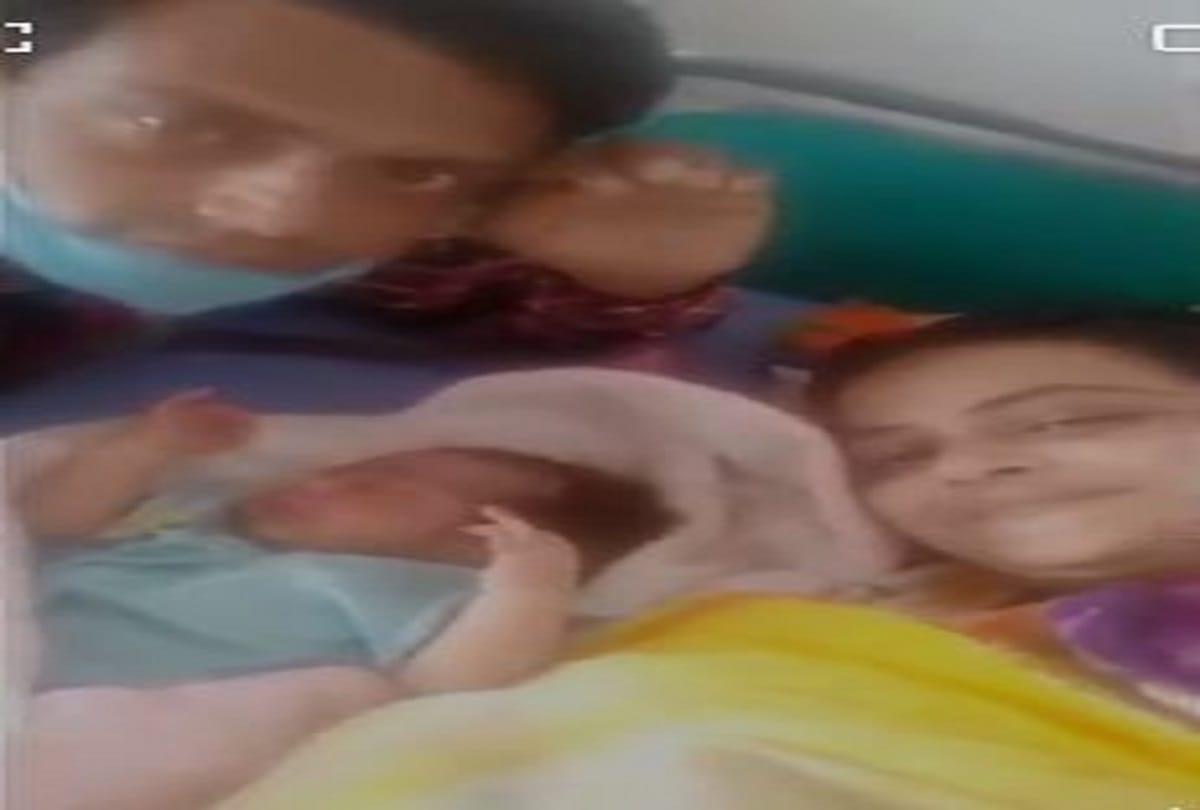 Coronavirus lockdown noida adsp ranvijay send man to barelly after watching her wife video muslim couple name baby after adsp ranvijay