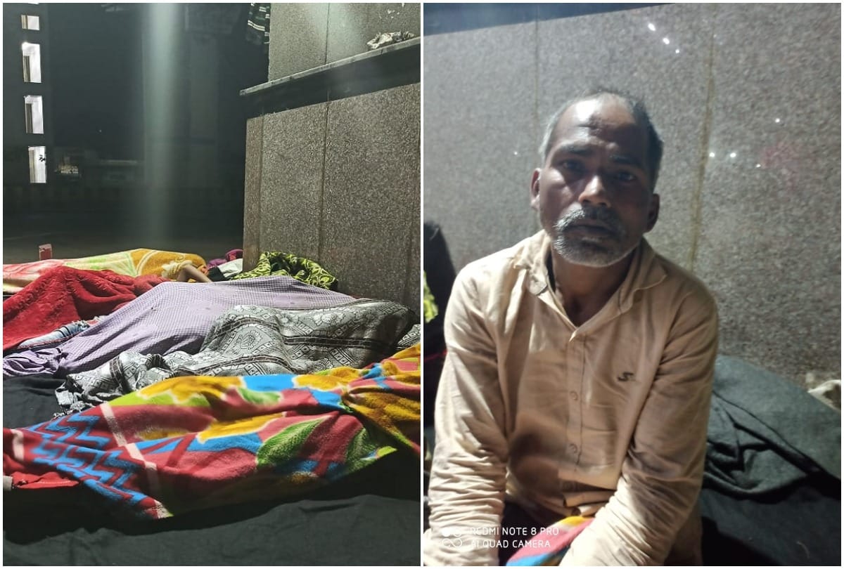 Noida Lockdown situation of poors in noida no mask no sanitizer nothing to eat