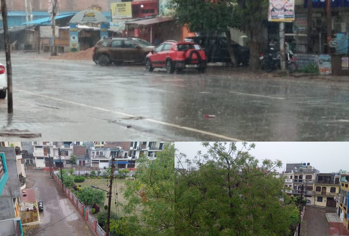 weather change due to strong winds in up