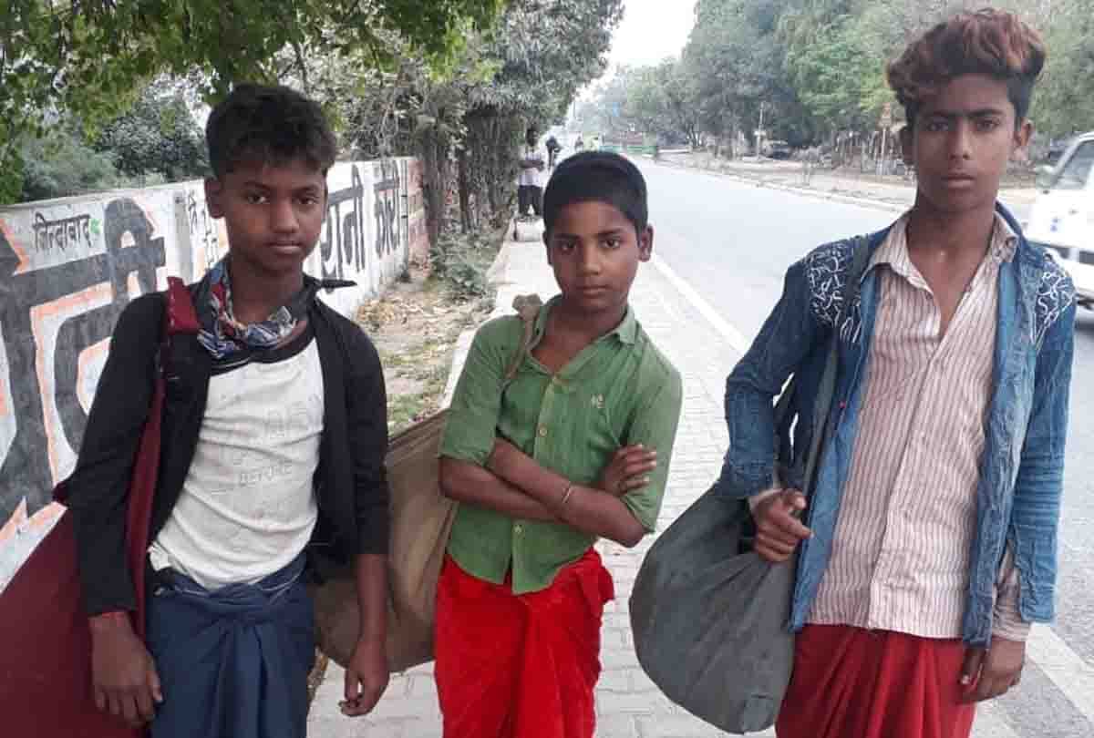 children who worked on daily wages told they did not get food from two day's