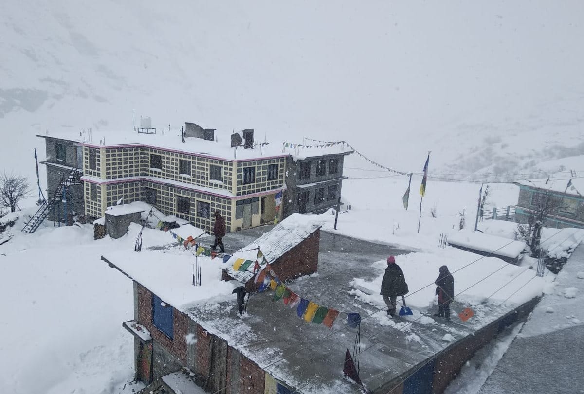 himachal pradesh fresh snowfall in kullu and manali