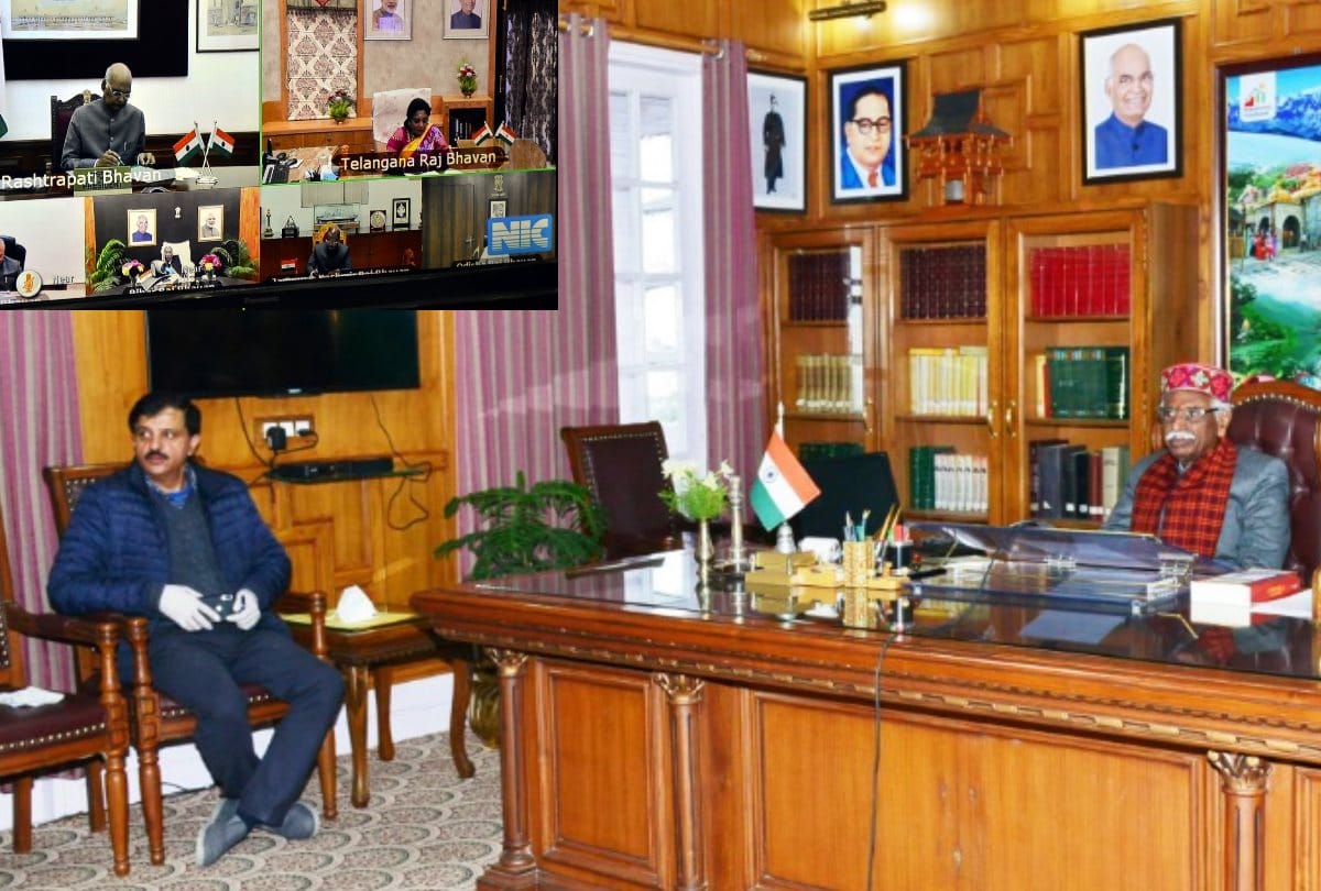 corona virus President Ram nath kovind held meeting with state governors