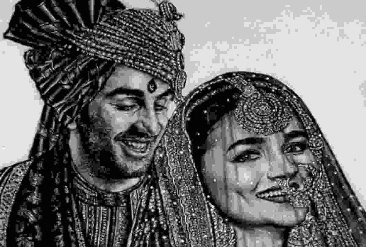Ranbir Kapoor And Alia Bhatt From Their Wedding Day photo viral