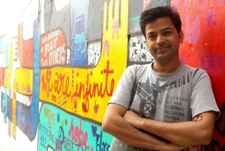 Cartoonist Saif started Facebook page  due lockdown in shahjahanpur
