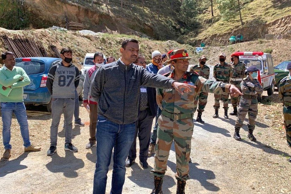 Corona: The army assured the administration of help