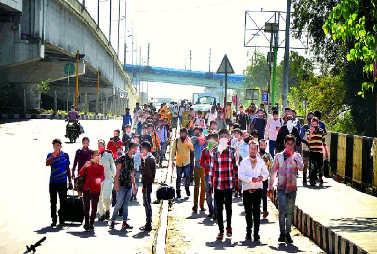 Gurugram Ghaziabad Noida borders sealed during lockdown