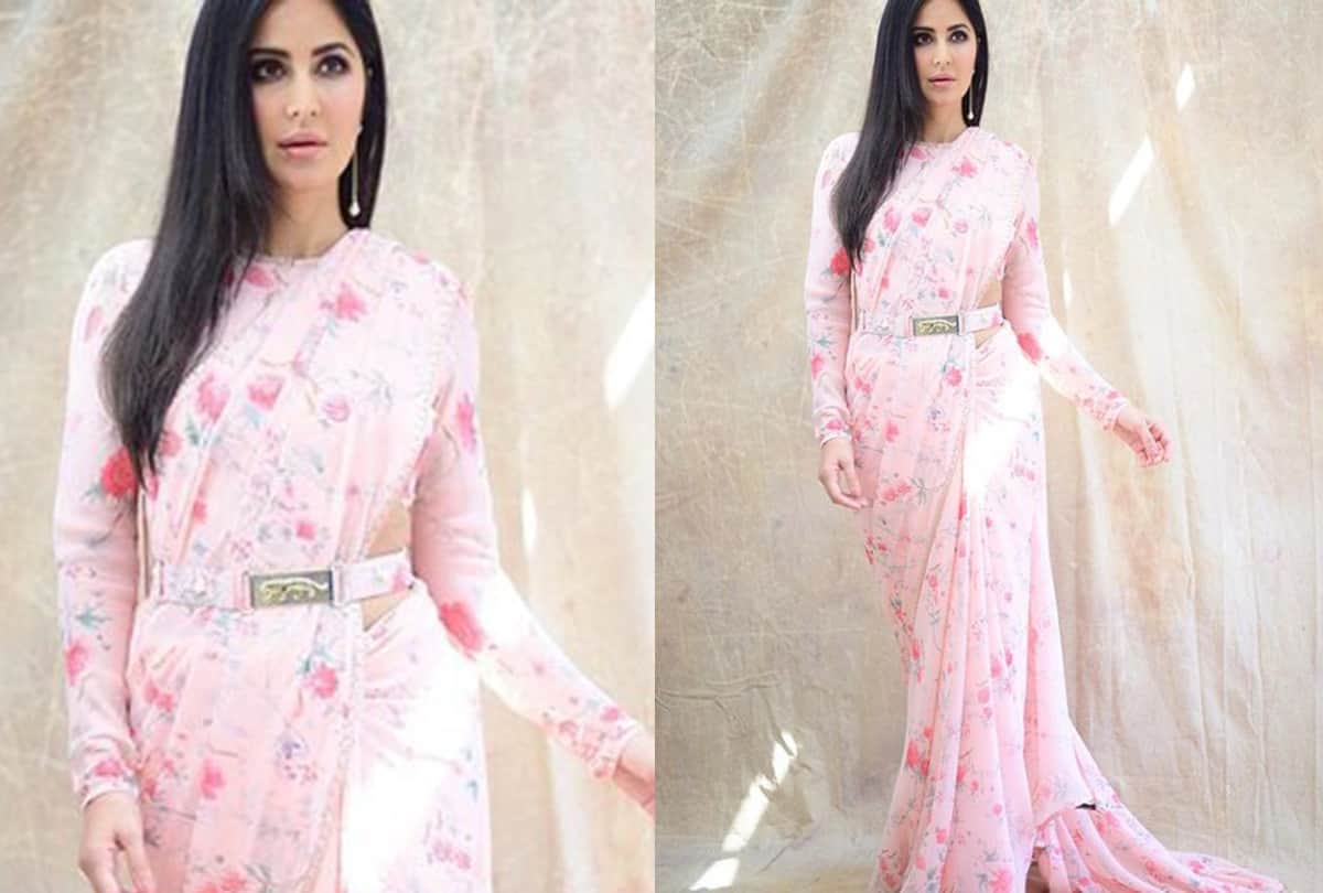 katrina kaif look fabulous in traditional dress while become guest
