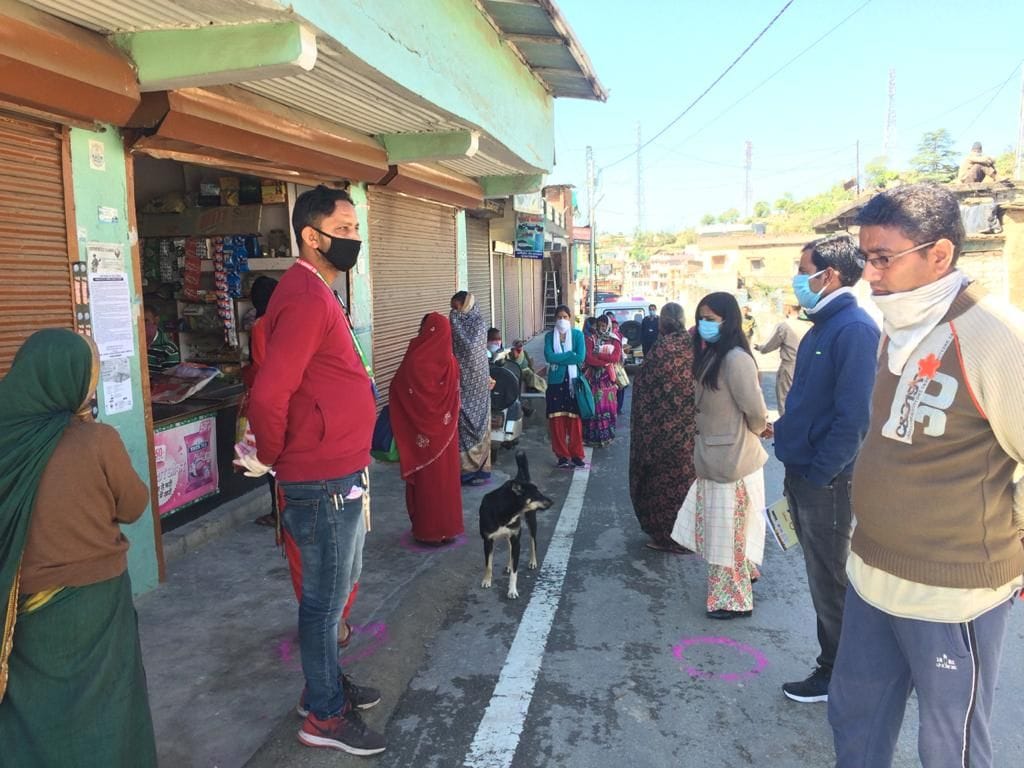 Lockdown in Ranikhet