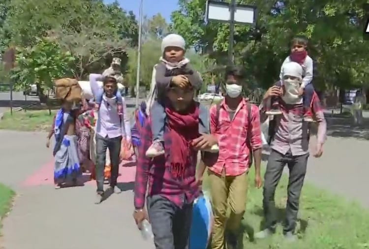 Corona Virus, Lockdown, Curfew, Labourers heading towards their native places