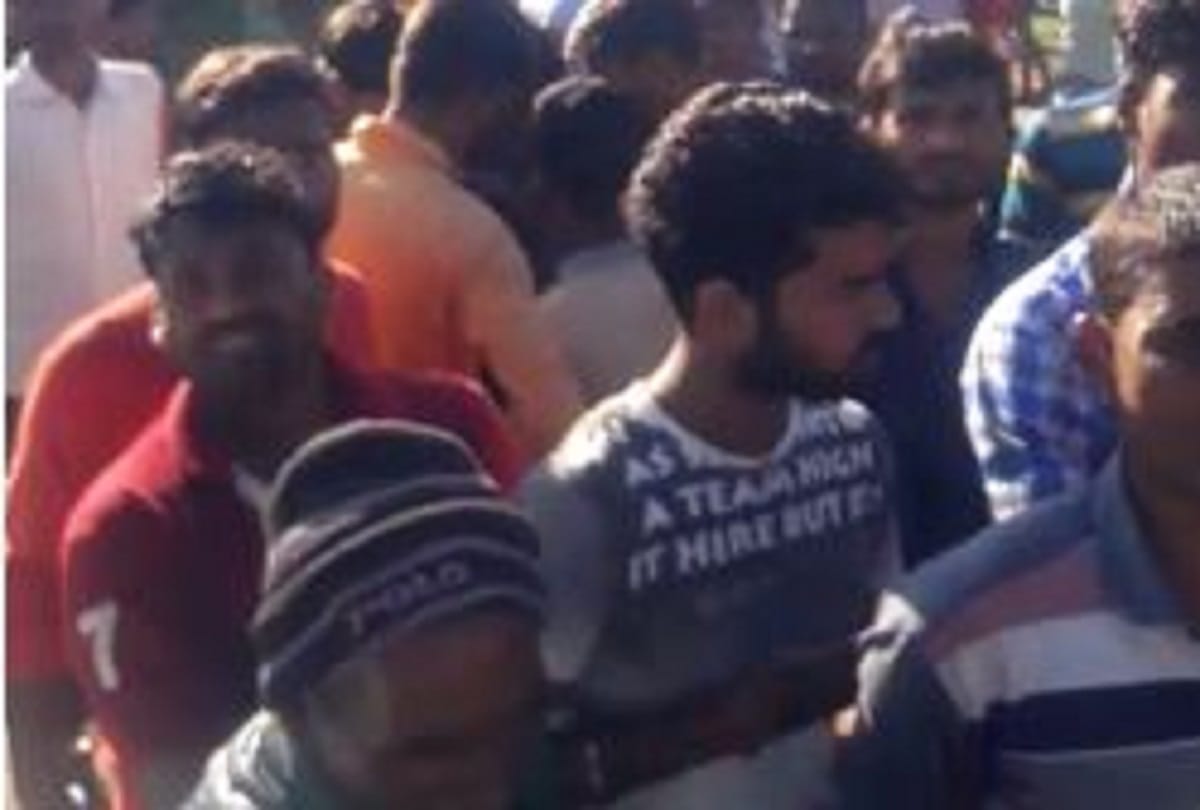 Lakhimpur kheri farmer fires as stopped by villagers to take labours from village during lockdown