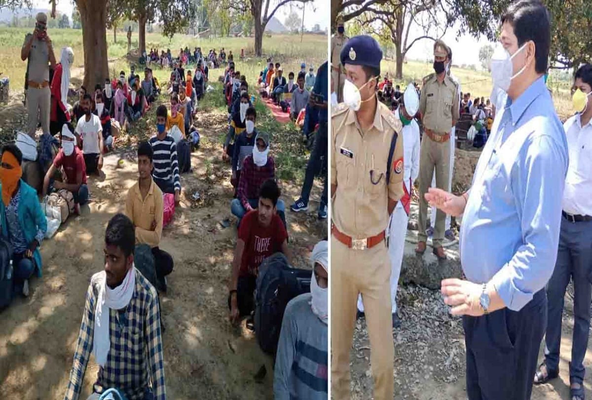 Lockdown: Dozens of hungry thirsty students reach Chitrakoot on foot