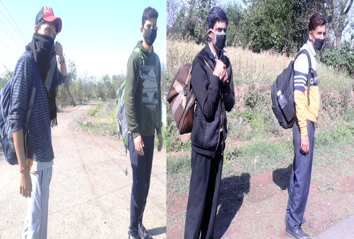 Three youths reached Baddi from Delhi after paying 33   thousand amid lockdown