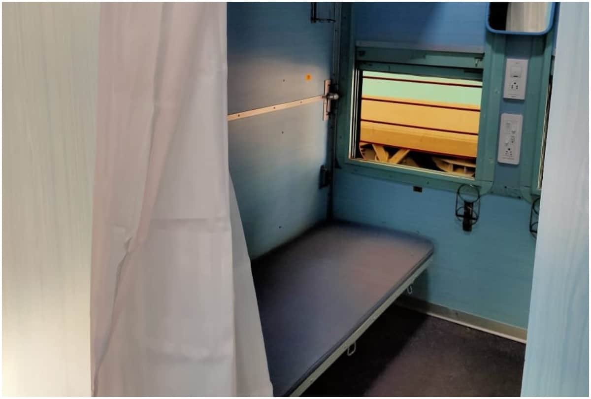 coronavirus positive man get report in middle of train journey hospitalised