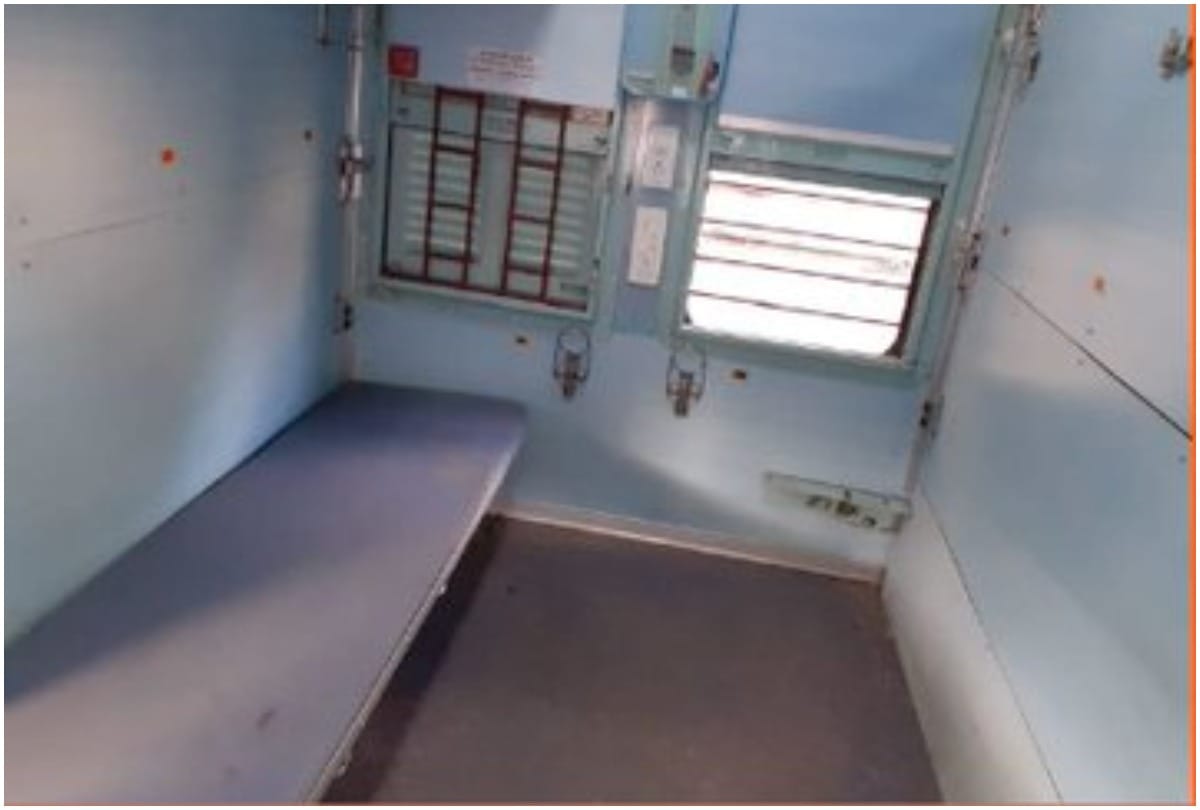how railway coaches redesigned for corona patients where they were deployed