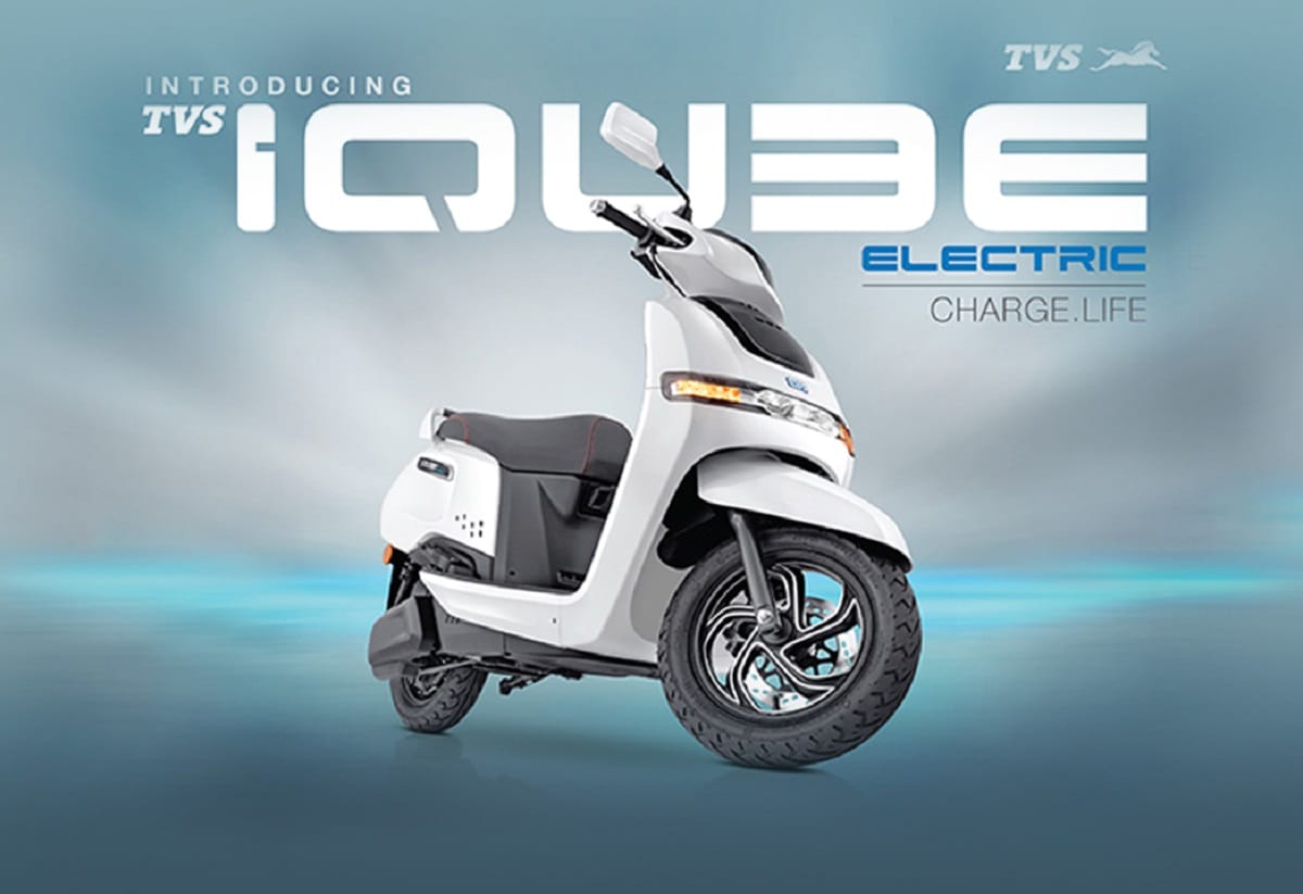 tvs iqube electric scooter launch and prices in delhi tvs iqube electric scooter price in india tvs iqube electric scooter features tvs iqube top speed driving range and battery details electric vehicles in india two wheeler