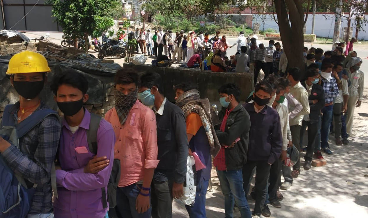 One thousand laborers returned on the fifth day, three medical colleges were referred
