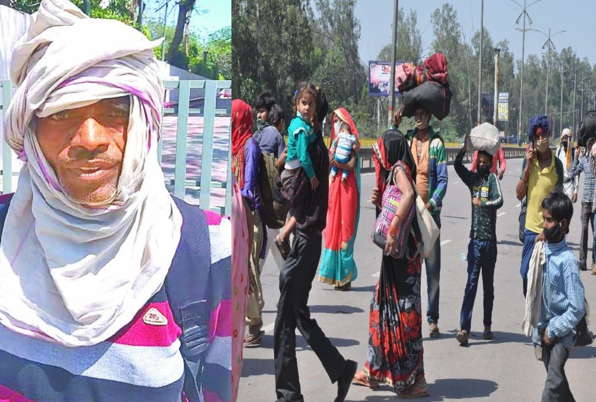 Lockdown Latest Update Migrant workers walking 200 kms to Agra from Ayodhya and delhi