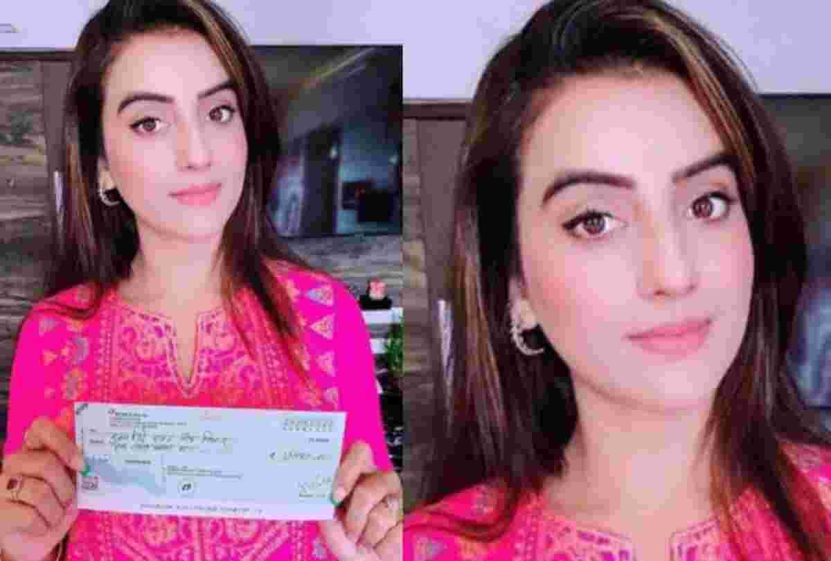 bhojpuri actress akshara singh donate one lakh due to coronavirus