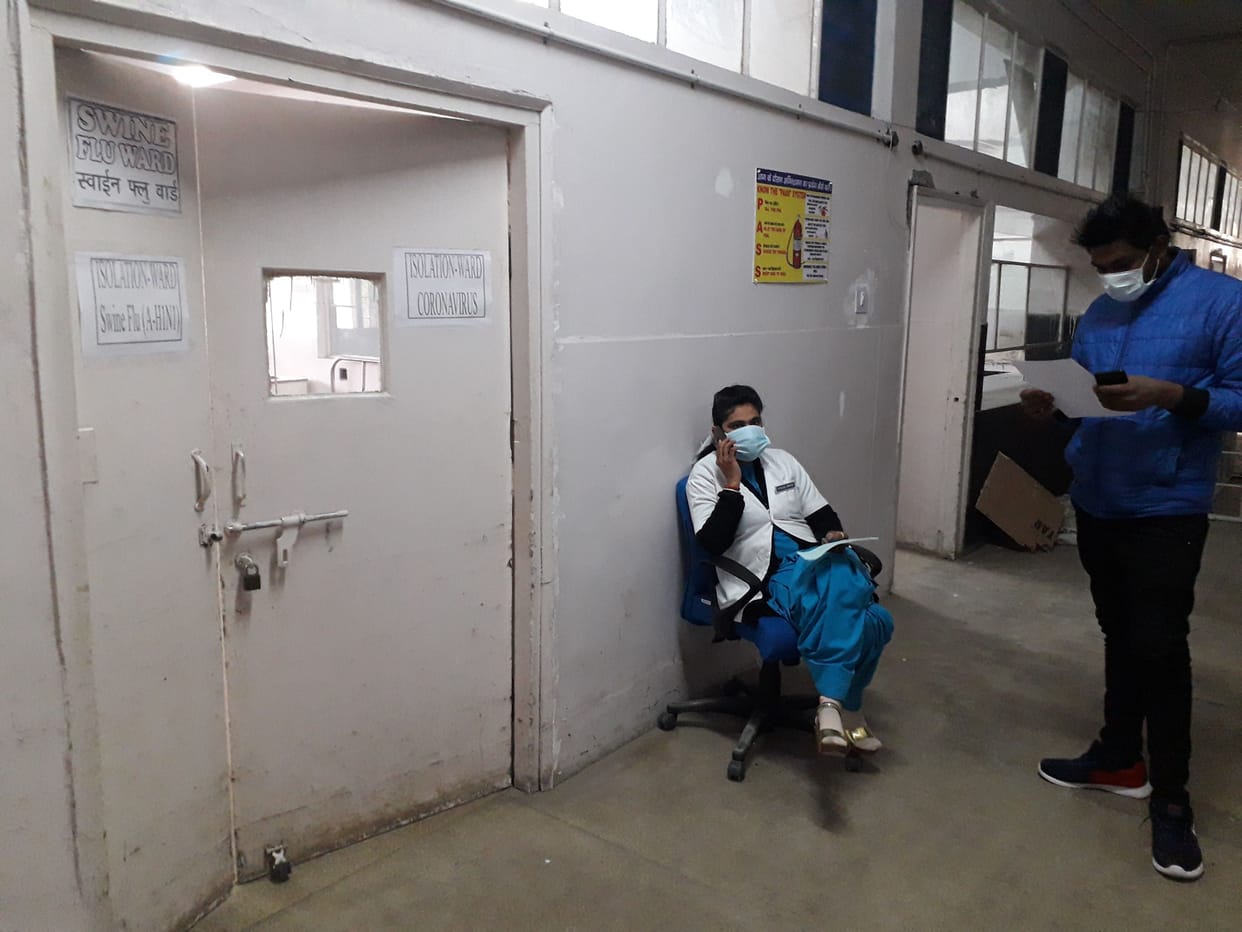 The person who came from the Philippines in the plane was corona positive, isolated the person