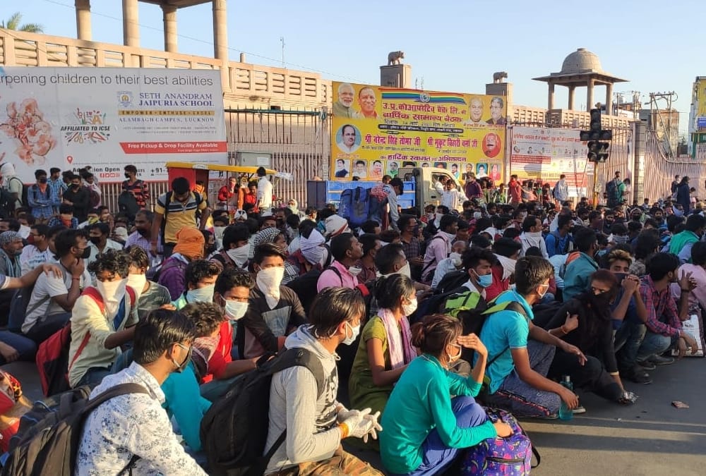 passengers reached lucknow during lockdown and shared their problems