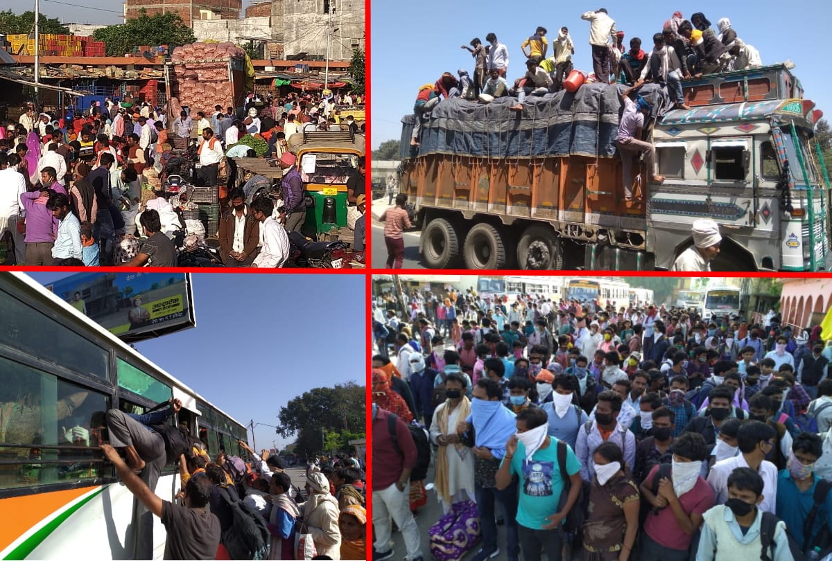 Gorakhpur Lockdown latest update news See Latest Photos in Gorakhpur Curfew, 29 march latest news