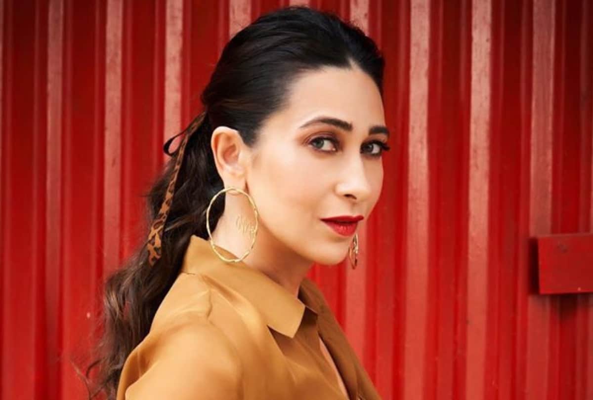 karisma kapoor wore very low price red t shirt during lockdown