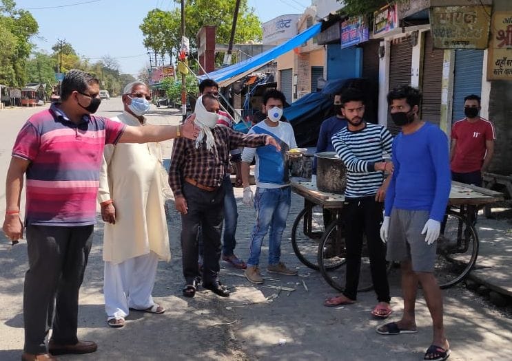 Police also stopped farmers in their homes