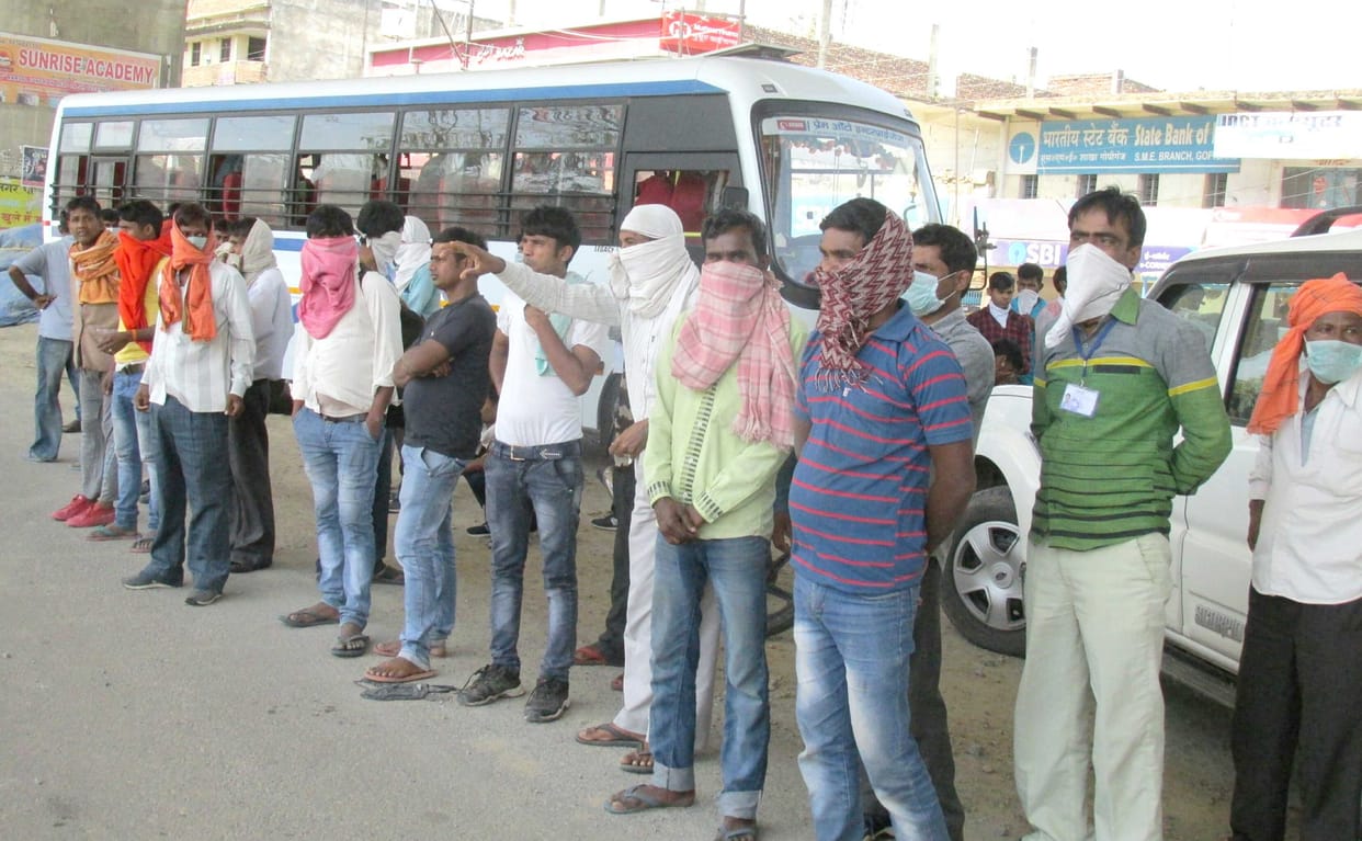 Screening of 528 people returned from abroad