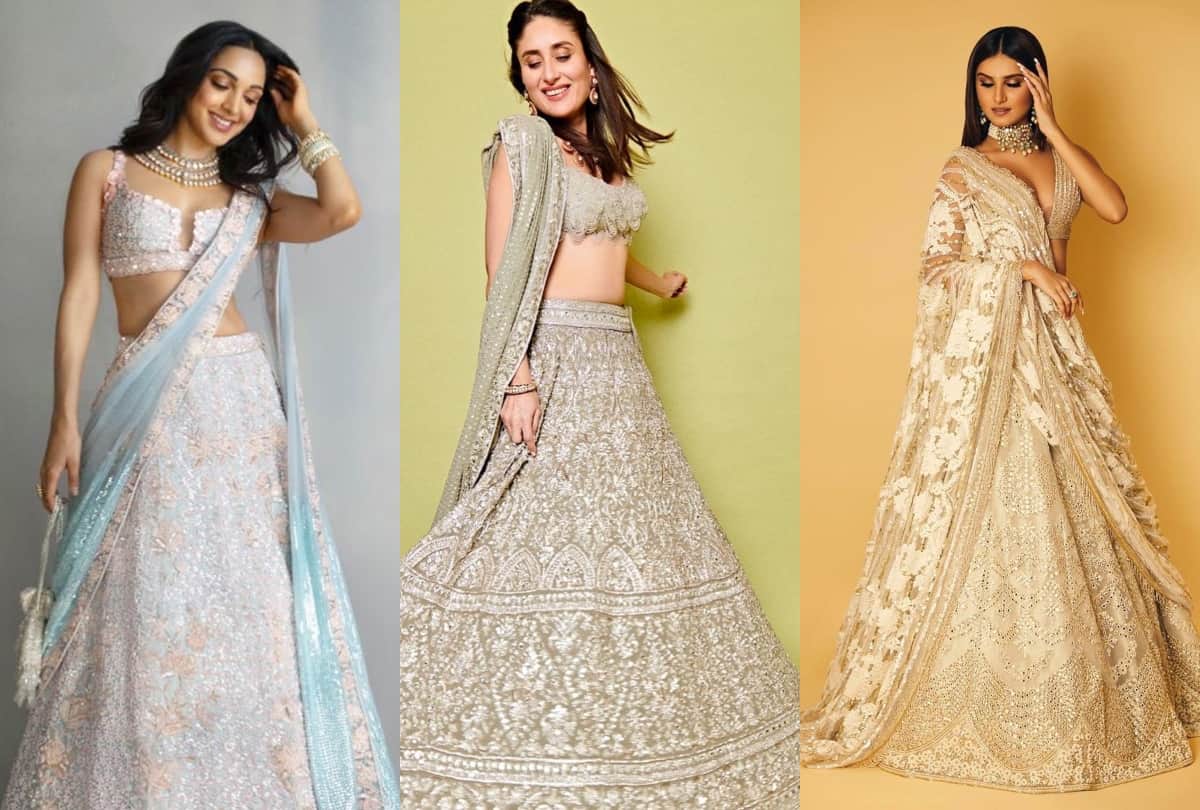 kareena kapoor to alia bhatt pastel color lehenga trend in this wedding season