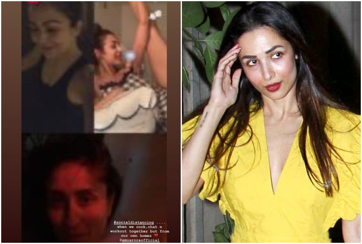 Malaika Arora Kareena Kapoor Amrita Arora enjoying girls night out amid coronavirus lockdown