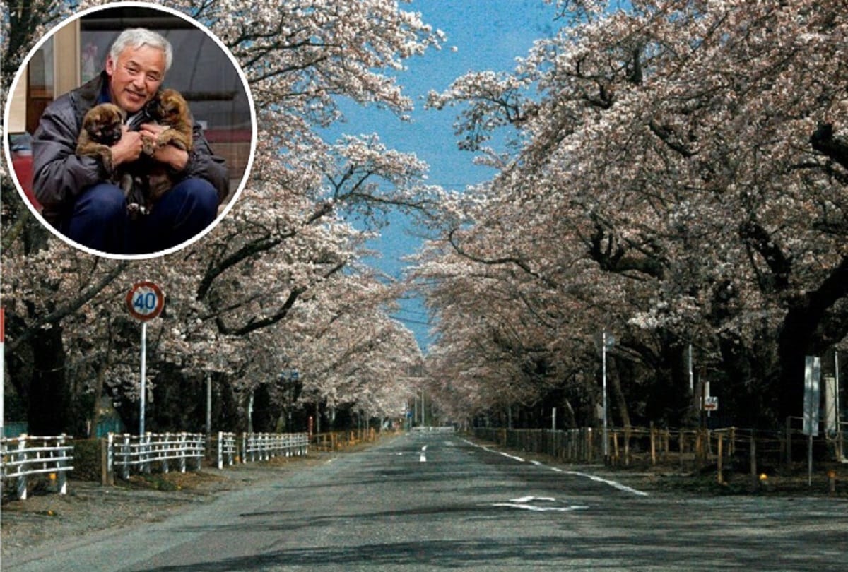 the guardian of animals Naoto Matsumura Lives Alone In A Radioactive Town tomioka in japan