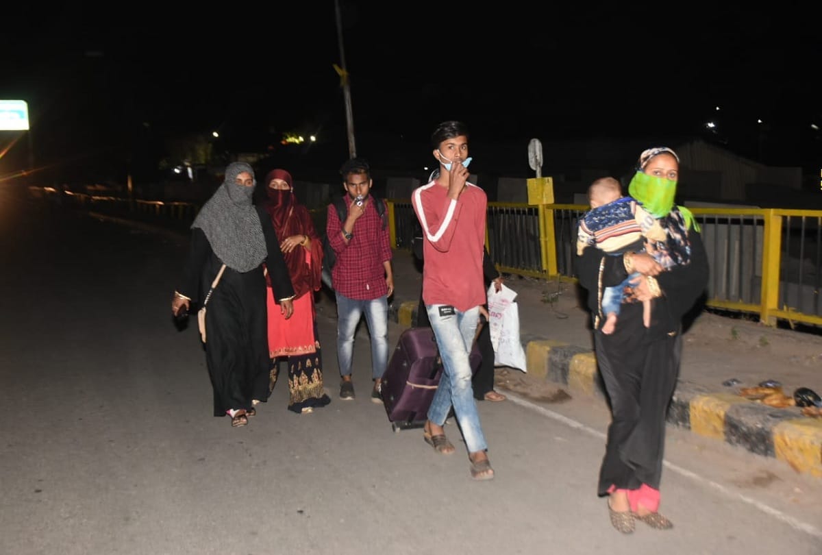 young man reached Kanpur after walking five days from Rajasthan