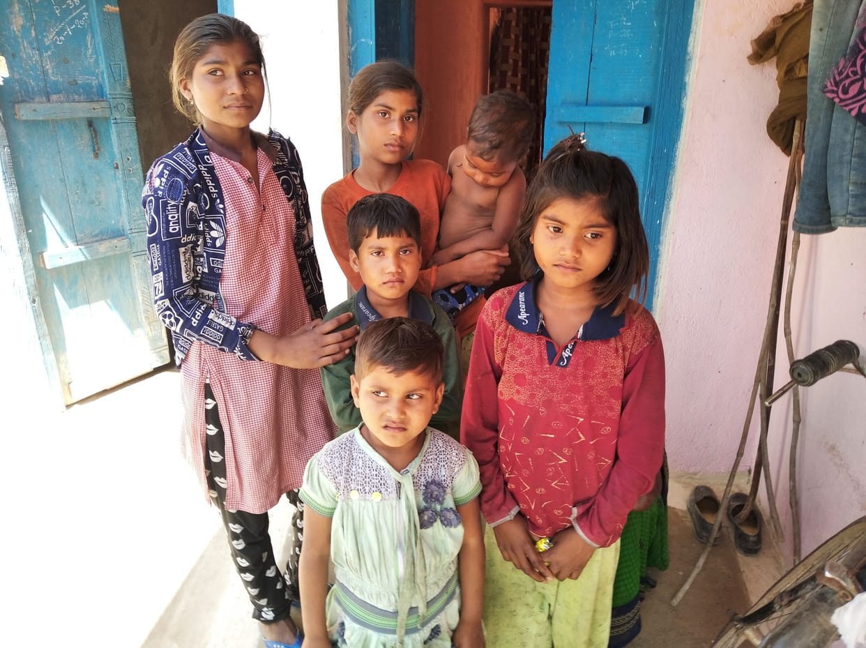 six daughters orphan