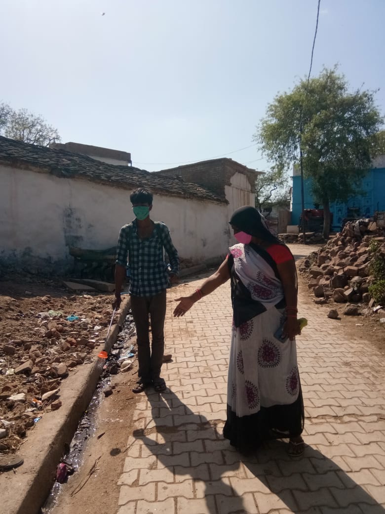 villagers are in fear caused by migratin