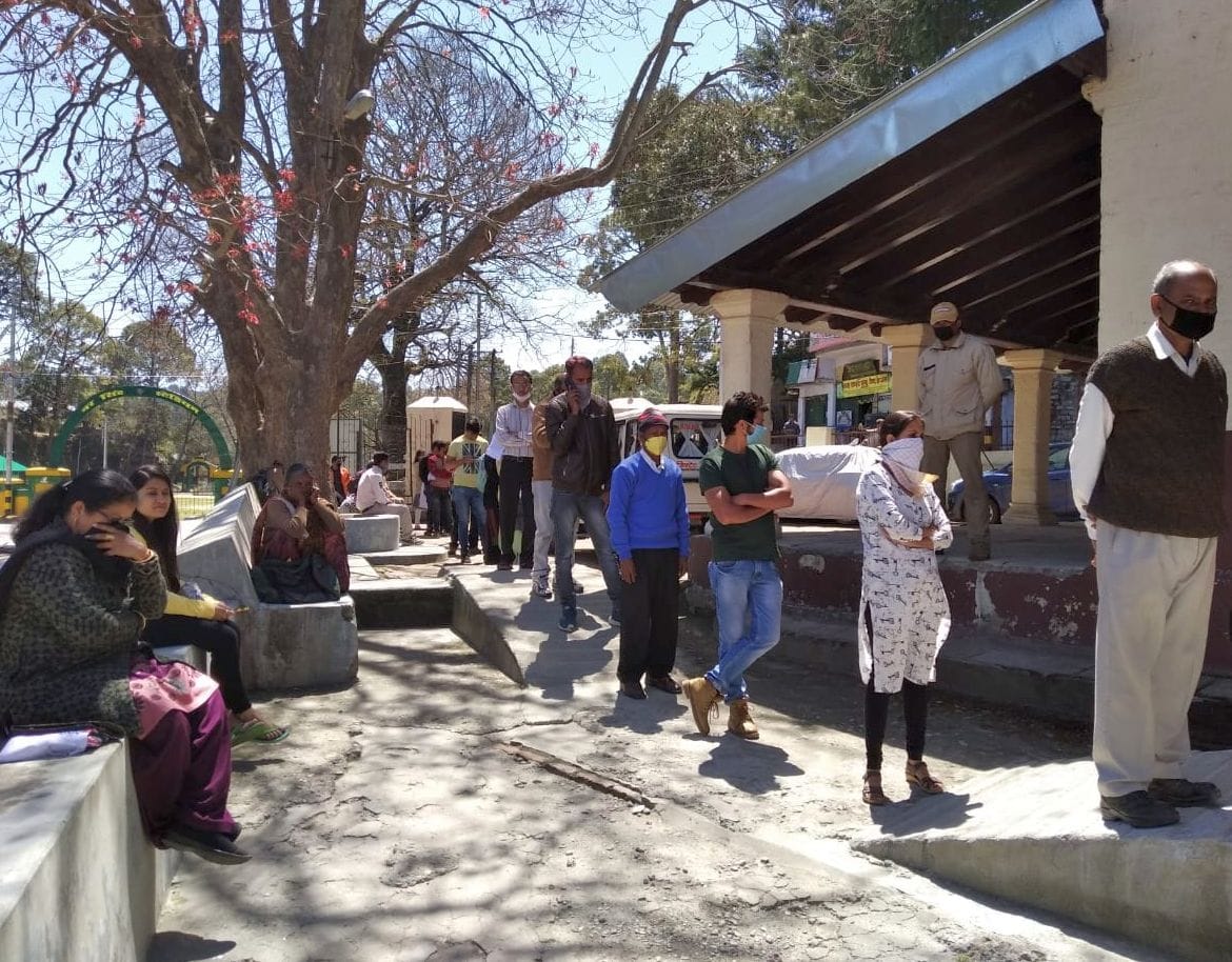 Disappointment labor  due to cancellation of traffic exemption