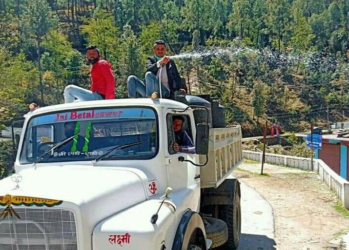 Sainitization in Didihat