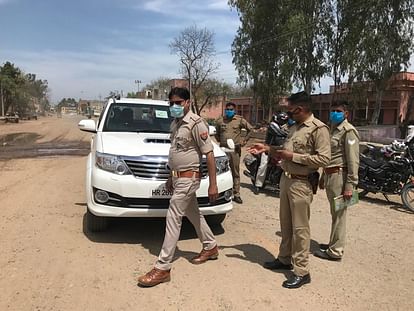 The young man was roaming in the Fortuner after putting the MLA's pass, the police cut the challan
