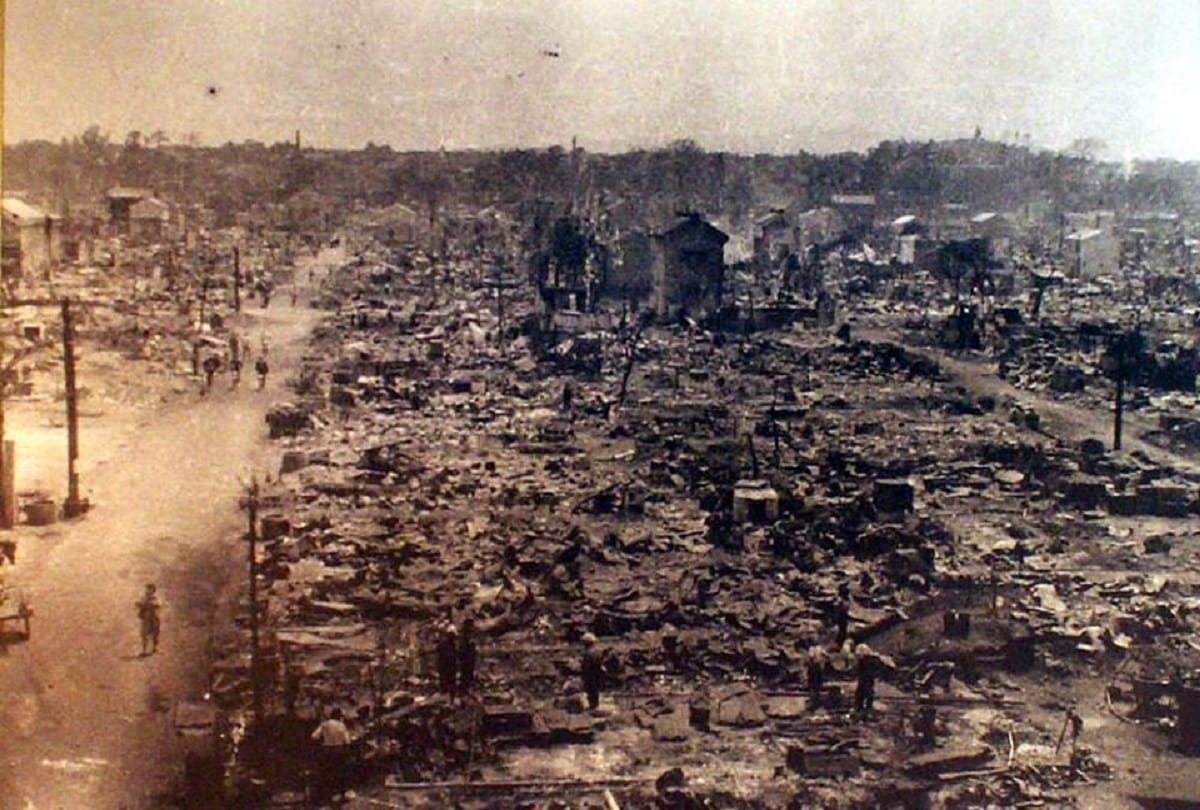 most destructive bombing raid in history Bombing of Tokyo also known as Great Tokyo Air Raid Operation   Meetinghouse