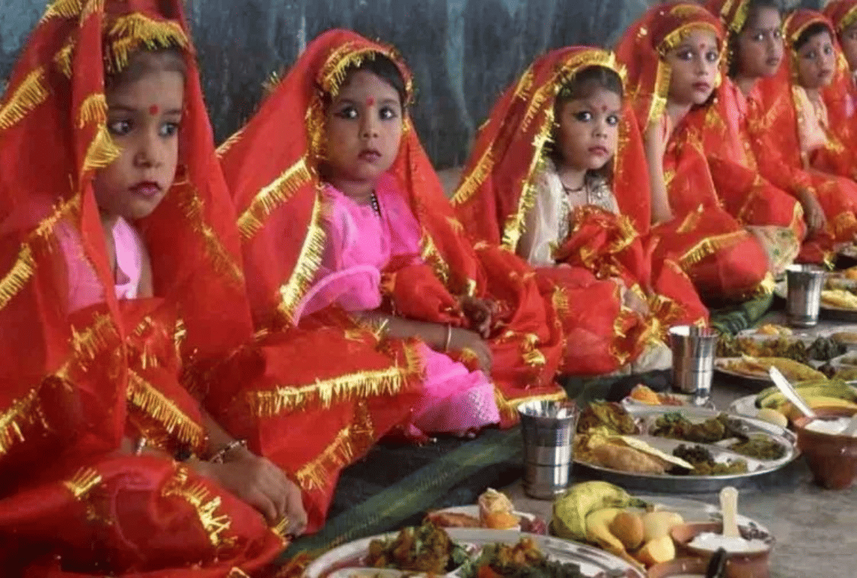 Chaitra Navratri 2021 Ashtami navami tithi muhurat timing kanya pujan date