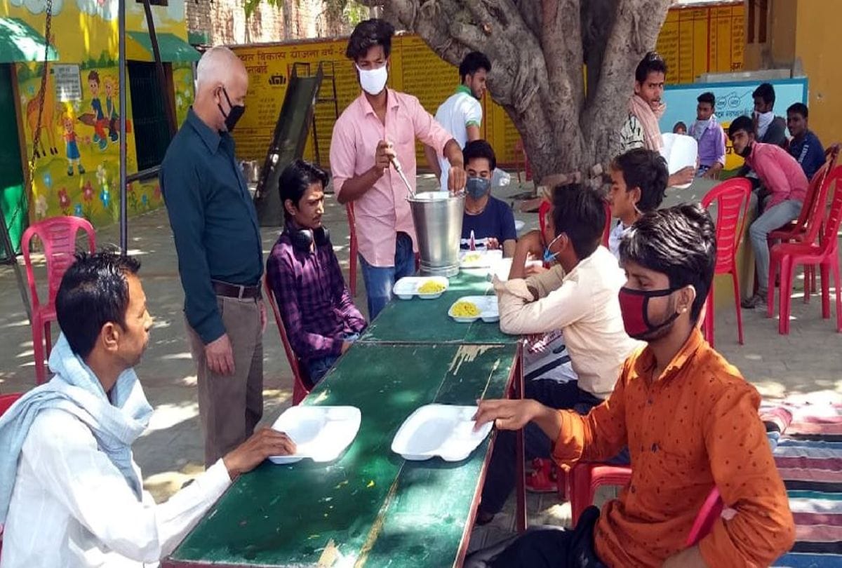 migrant workers quarantine at government schools in kasganj