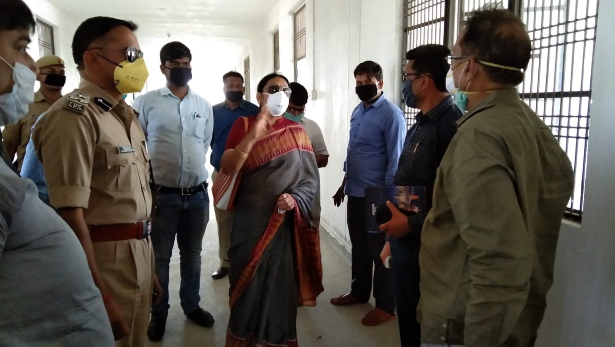 Commissioner and DIG inspected Shelter Homes